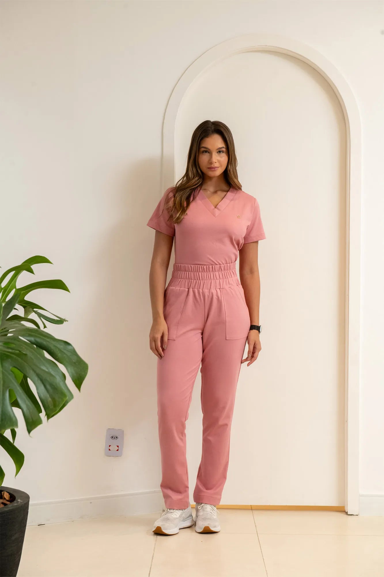 Scrub Essential Feminino Blush